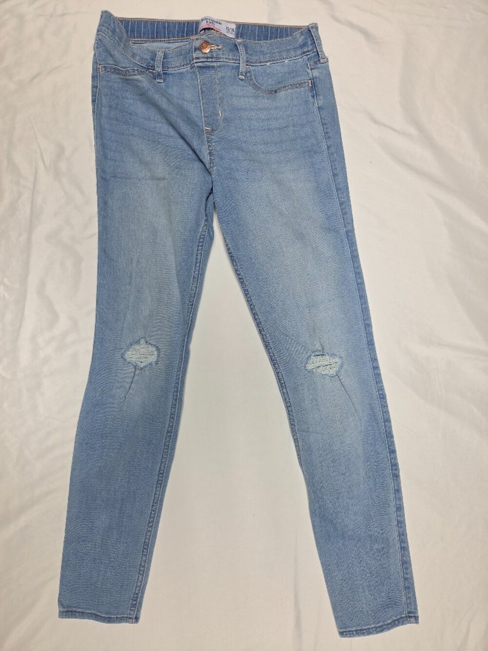 Abercrombie Kids Pull-On Jean Legging Light Wash Size 15/16